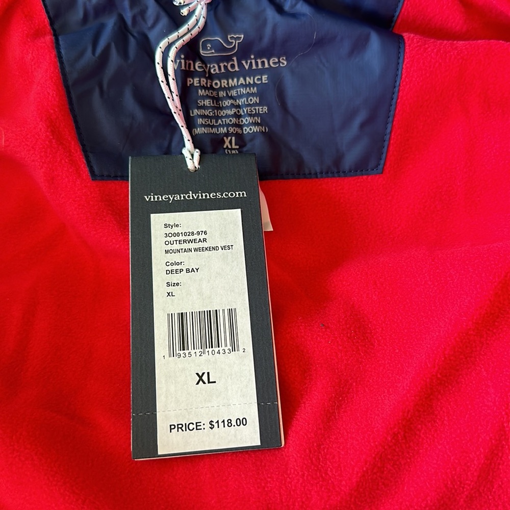NWT vineyard vines vest - Picture 3 of 7